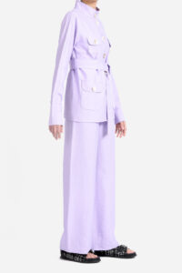 Four Pockets Suit in Lilac