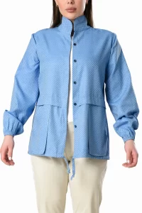 The Bomber Shirt in Blue