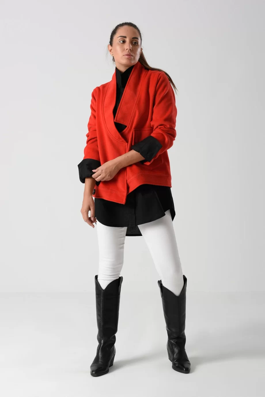 Raval Jacket in Orange