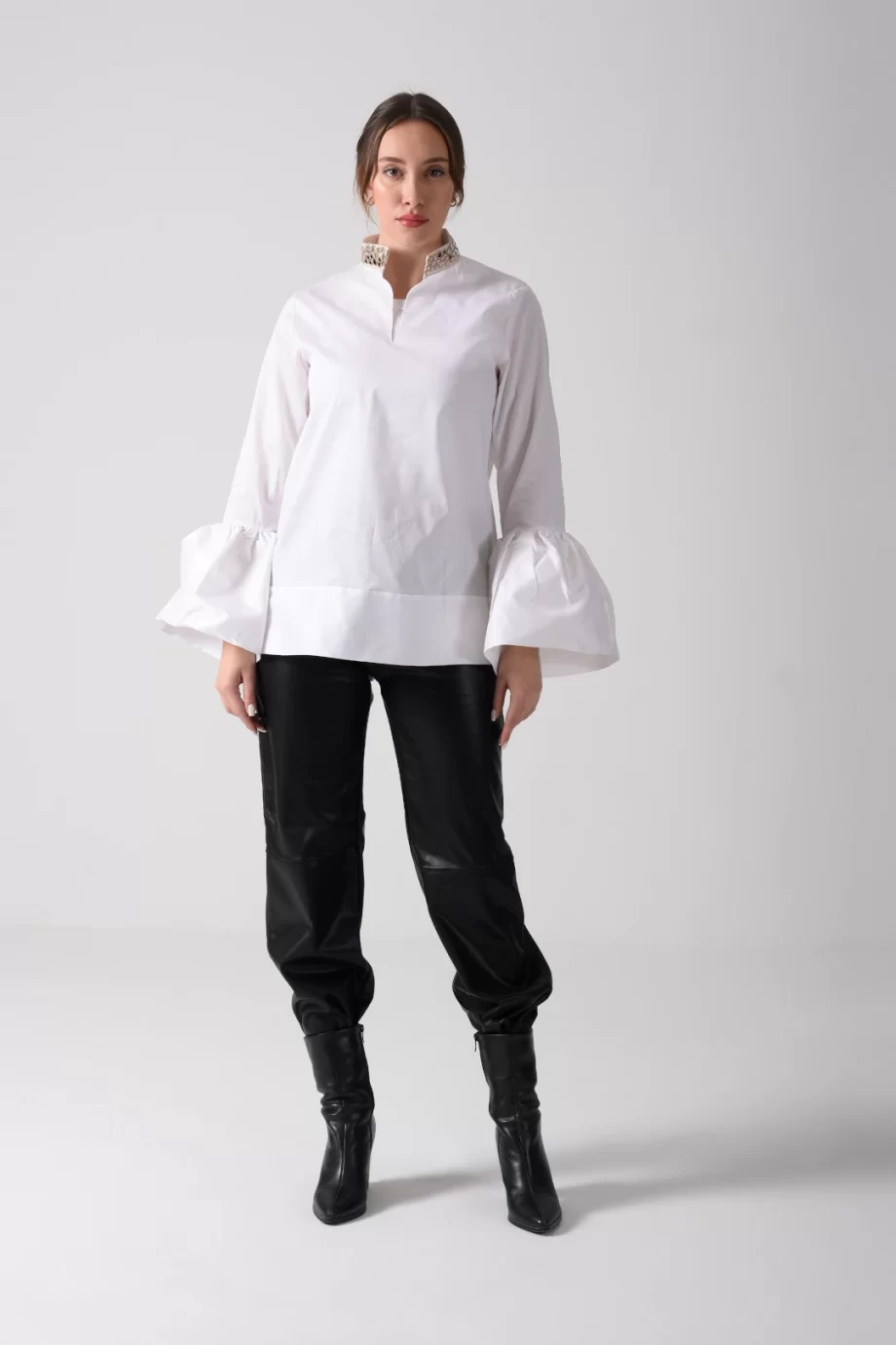 Zwina Blouse in White