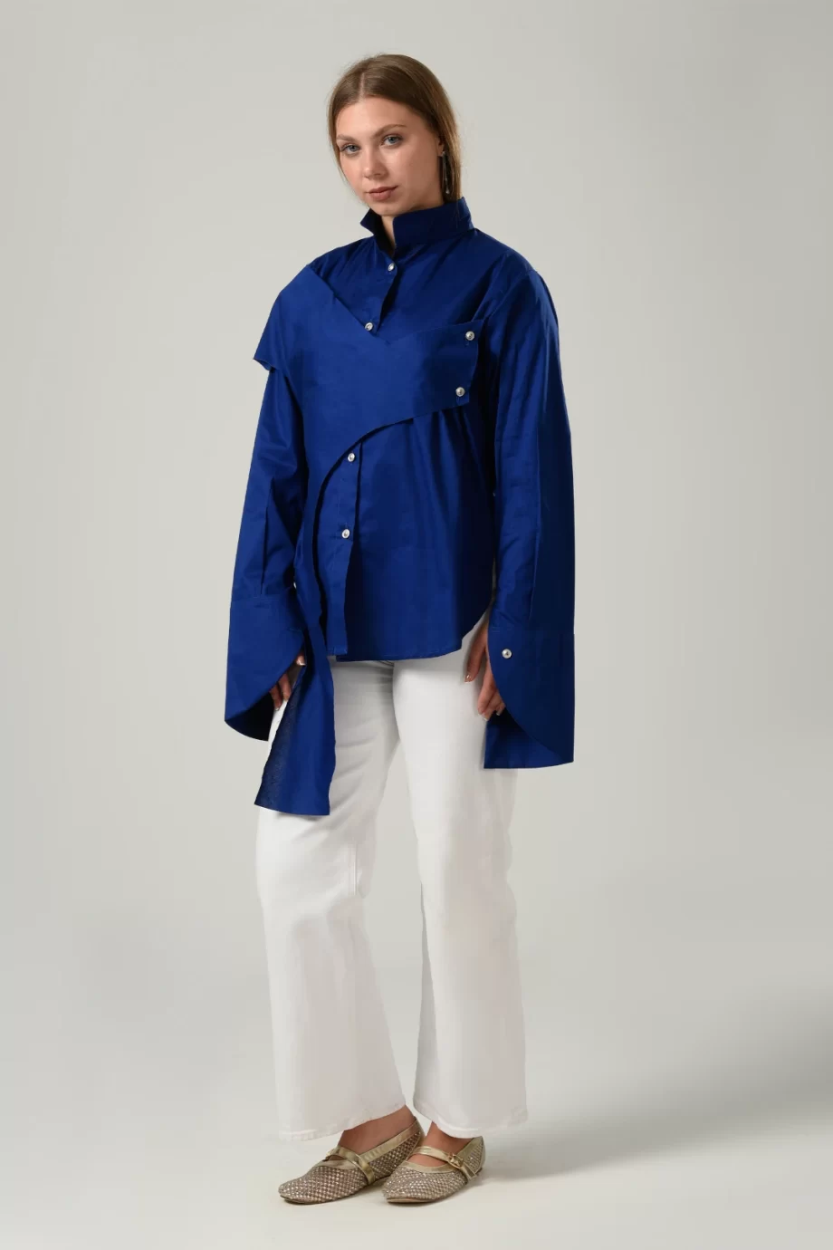 Tip Tak Shirt in Blue