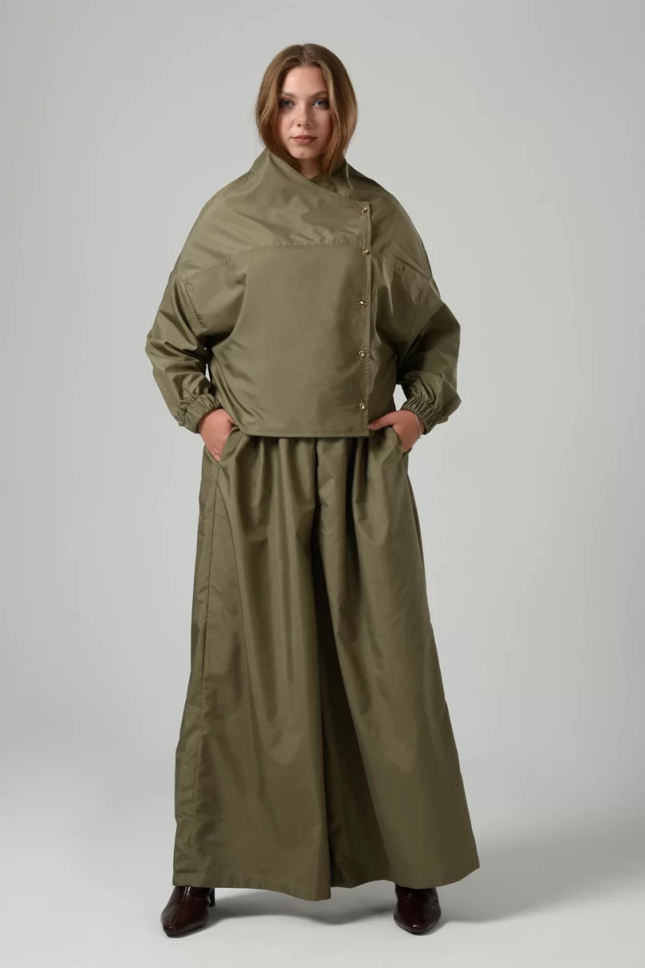 Kaki Side Button Set