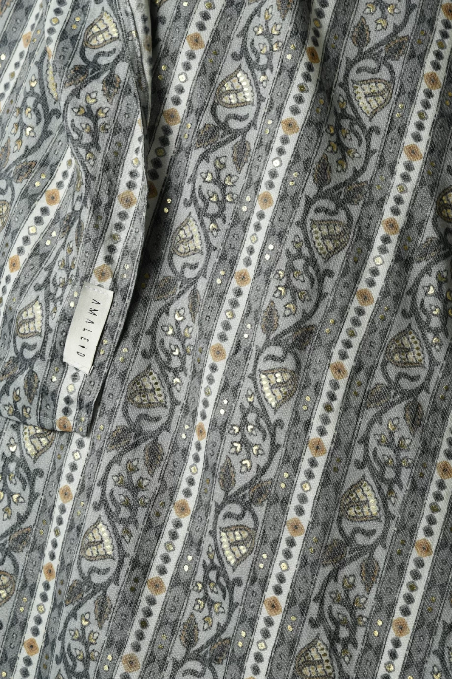 The Ghalia Scarf in Grey Lotus