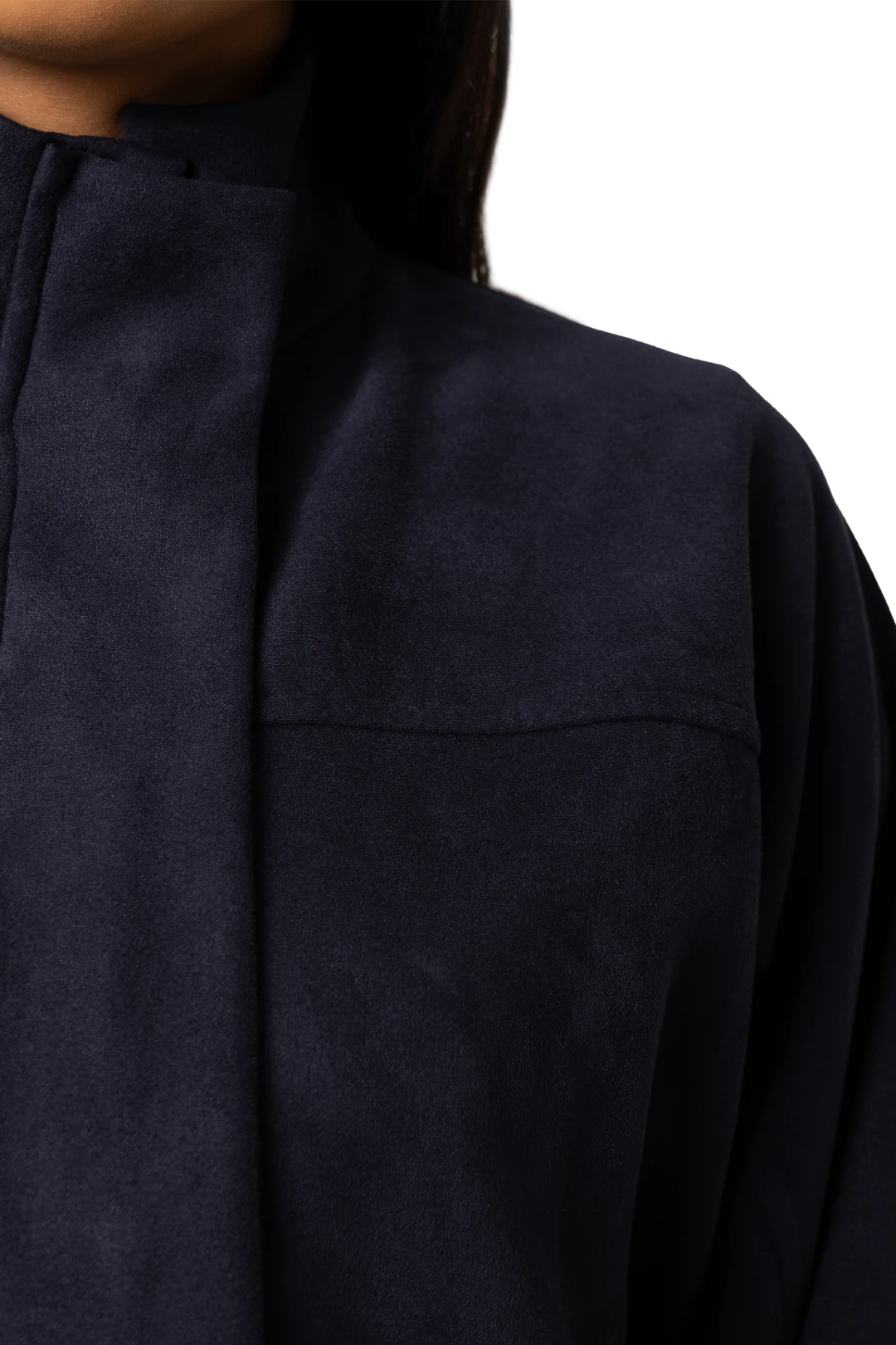 The Code Suede Set in Navy - Image 3