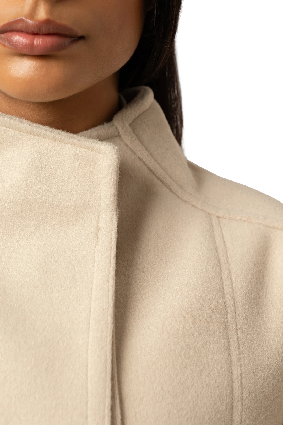 Encrypto Jacket in Beige - Image 6