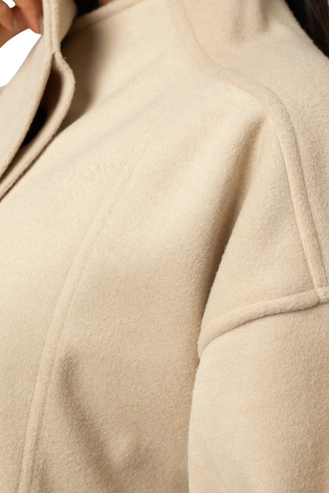 Encrypto Jacket in Beige - Image 5