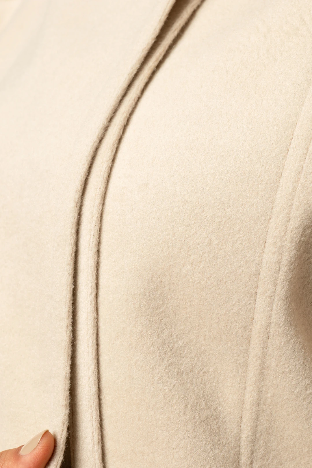 Encrypto Jacket in Beige - Image 3