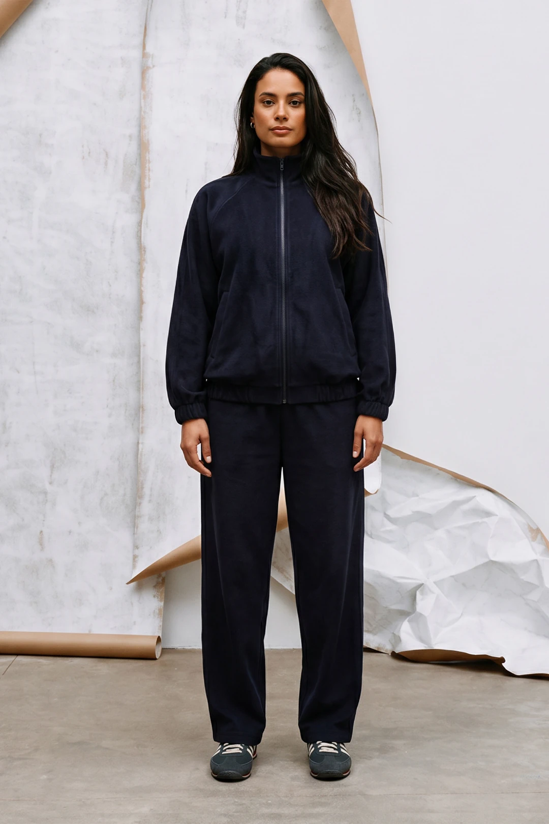 The Code Suede Set in Navy
